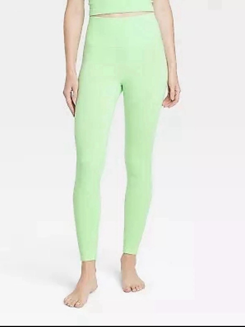 Women's Seamless High-Rise Rib Leggings - All In Motion